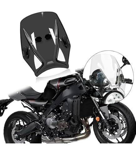 YAMAHA XSR900 RN80J用　ウインドースクリーン＆シートカバー Amazon.com: New Motorcycle Windscreen Windshield Air Wind